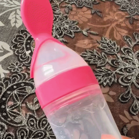 HrăneșteBebe™ - Alimentator Pentru Bebeluși Cu Linguriță
